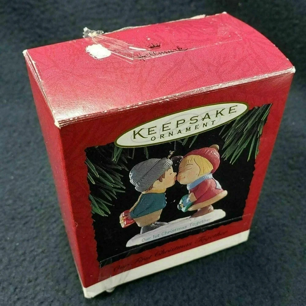 Hallmark Ornament Our 1st Christmas Together First 1994 Retired Vintage QX564-3‎